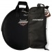 Ahead Drum Stick Bag & Cymbal Bag Bundle, Black