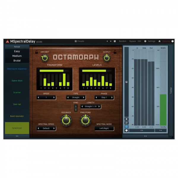Melda MSpectralDelay - Octomorph