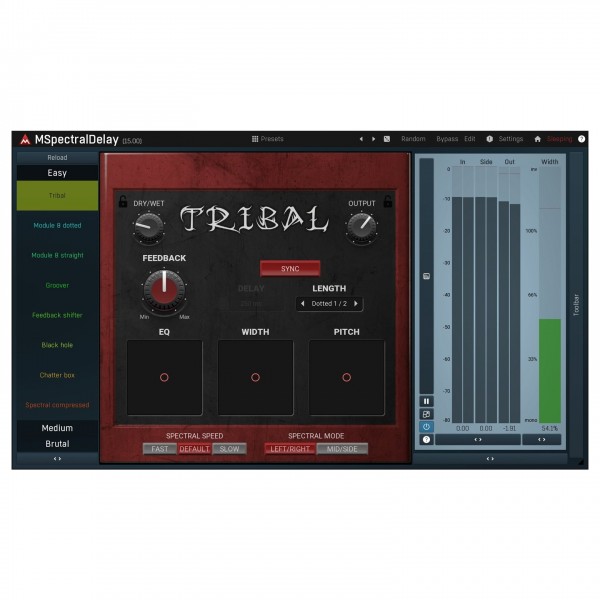 Melda MSpectralDelay - Tribal Delay