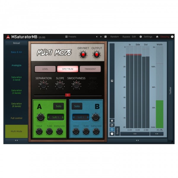 Melda MSaturatorMB - Multi-mode