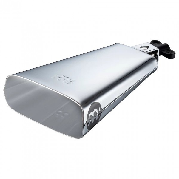 Meinl STB80S-CH 8" Chrome Finish Cowbell, Small Mouth - Angled