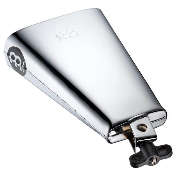Meinl STB80S-CH 8" Chrome Finish Cowbell, Small Mouth - Mount