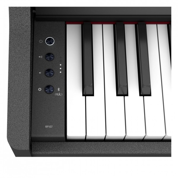 Roland RP107 Digital Piano Package - closeup