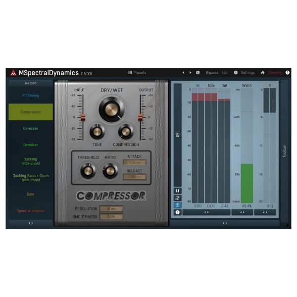 Melda MSpectralDynamics - Compressor 