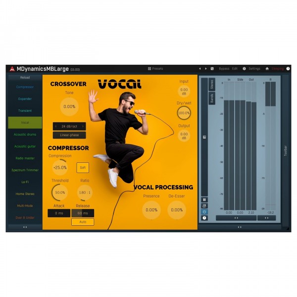 Melda MDynamicsMB - Vocal Compressor 