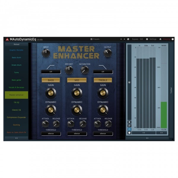 Melda MAutoDynamicEq - Master Enhancer