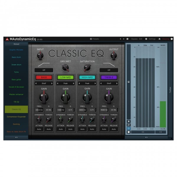 Melda MAutoDynamicEq - Classic EQ