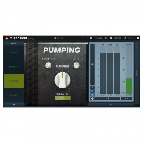 Melda MTransient - Pumping 
