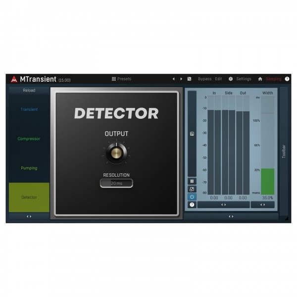Melda MTransient - Detector 