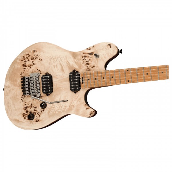 EVH Wolfgang Standard Exotic Poplar Burl, Natural | Gear4music