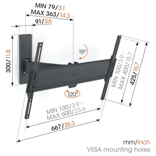 Vogels QUICK TVM 1625 - 2