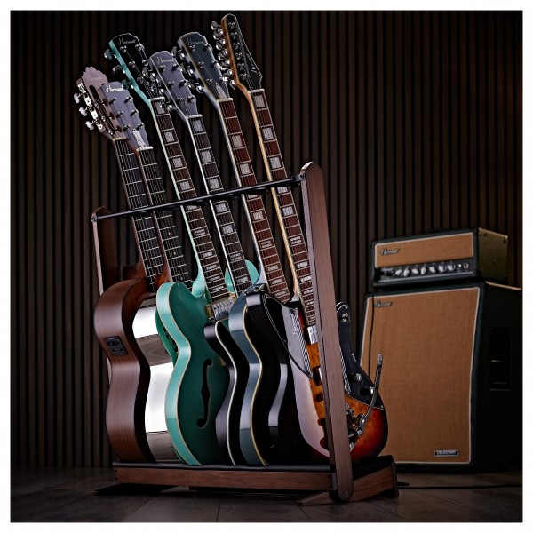 Hartwood Wooden Guitar Rack at Gear4music
