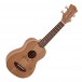 Luna Bamboo Soprano Ukulele, Satin Natural