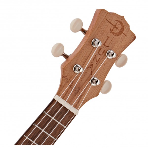 Luna Bamboo Soprano Ukulele, Satin Natural