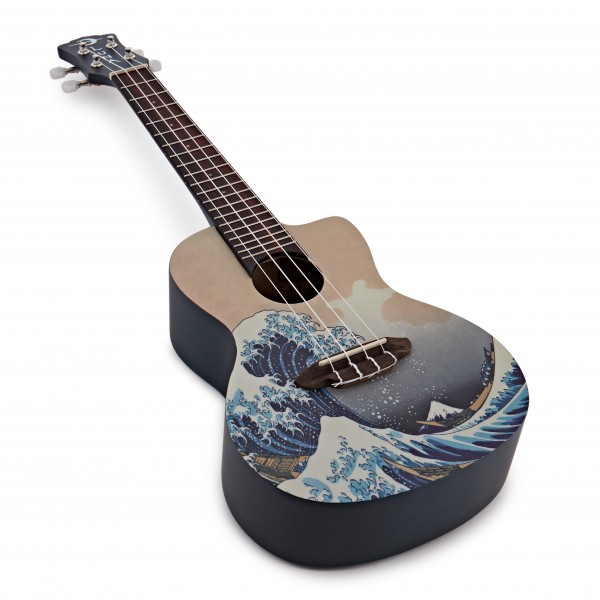 Luna Great Wave Concert Ukulele WN