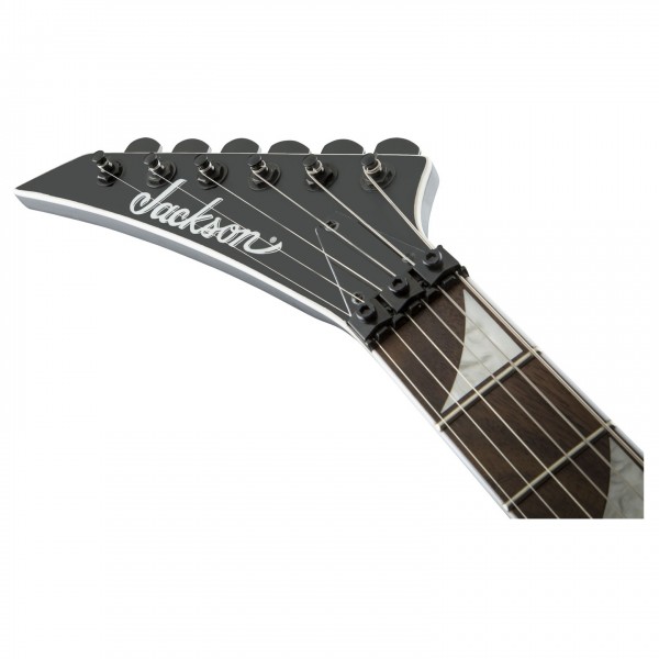 Jackson X Series Soloist SLX Left Handed, Satin Black headstock