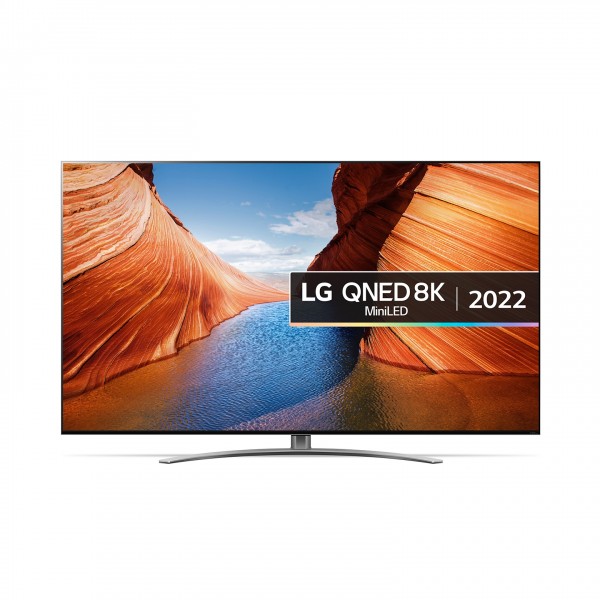 LG 75QNED996QB 75 8K HDR QNED MiniLED Smart TV Front View