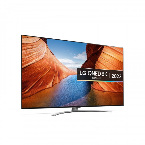 LG 75QNED996QB 75 8K HDR QNED MiniLED Smart TV Left View