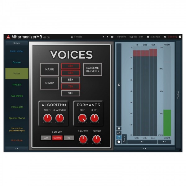 Melda MHarmonizerMB - Voices