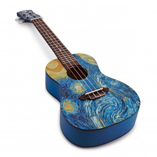Luna Starry Night Concert Ukulele w/ Gig Bag