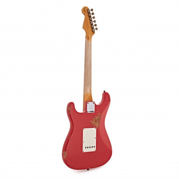 Fender Custom Shop 63 Stratocaster Heavy Relic, Aged Fiesta Red
