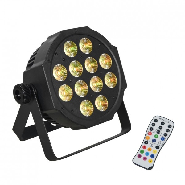 Eurolite LED SLS-12 RGBW LED Par Can with Remote - with remote