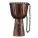 Meinl Professional African Style 10 inch Djembe, Village Carving - Side
