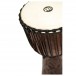 Meinl Professional African Style 10 inch Djembe, Village Carving - Head tensioner detail