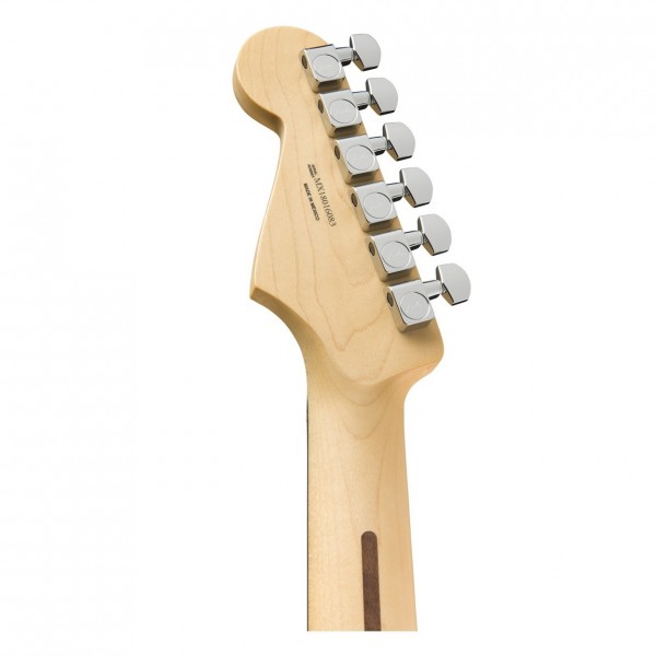 Fender Player Stratocaster PF, Black & Case by Gear4music neck