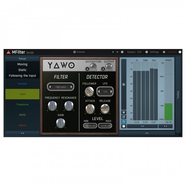 Melda MFilter - Yawo
