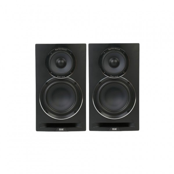 ELAC Uni-Fi Reference UBR62 Bookshelf Speakers (Pair), Black / Walnut