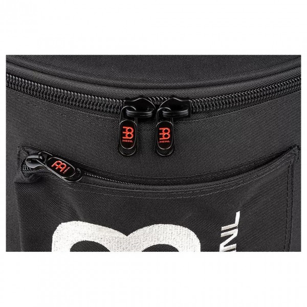 Meinl MREB-10 Professional 10" Repinique Bag - Zipper detail