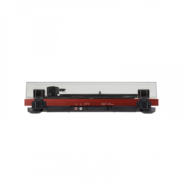 TEAC TN-180BT-A3 Bluetooth Turntable, Cherry Back View