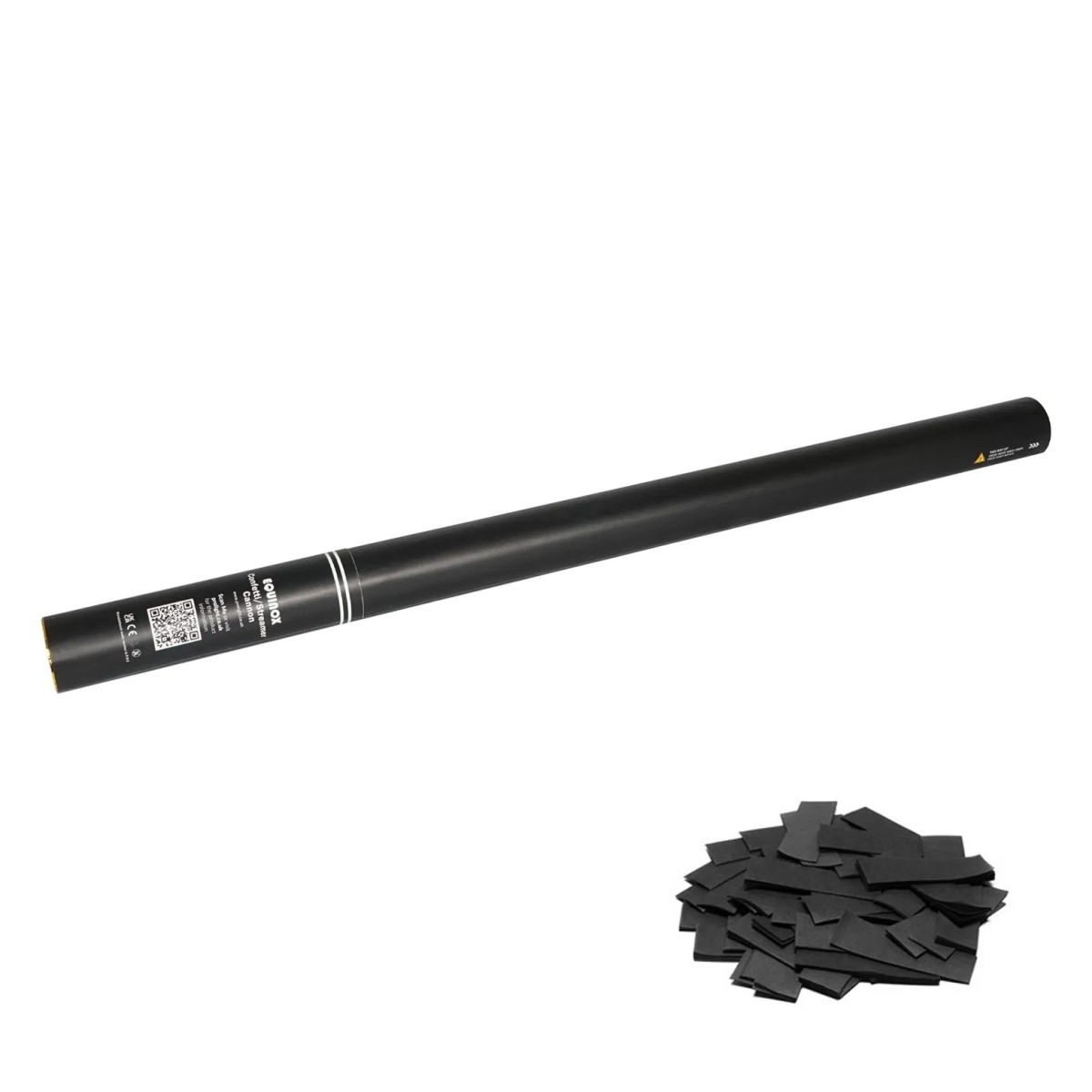 Click to view product details and reviews for 80cm Handheld Confetti Cannon Black.