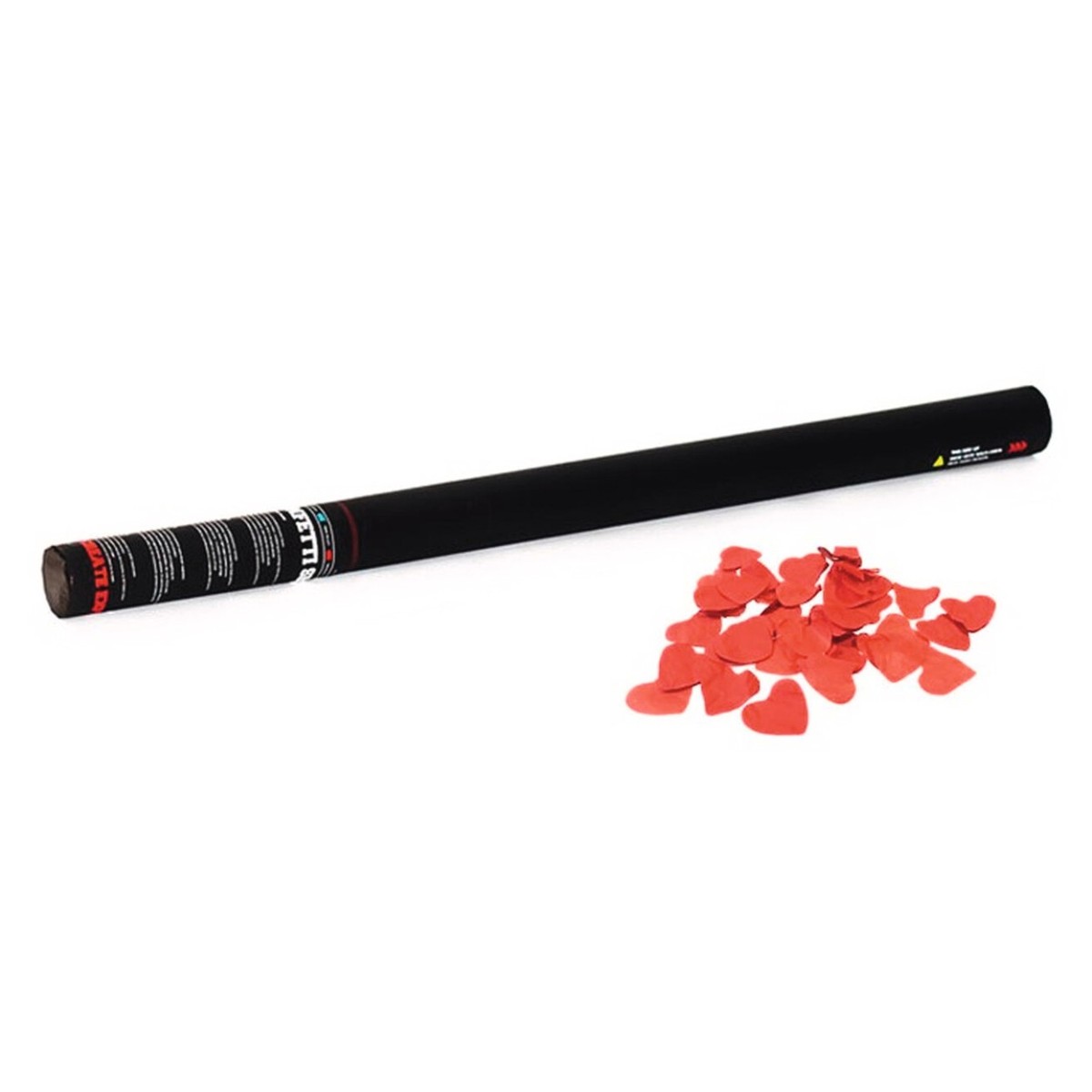 Click to view product details and reviews for 80cm Handheld Confetti Cannon Red Hearts.