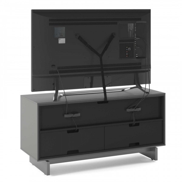 BDI Align 7478 Media Base, Fog Grey