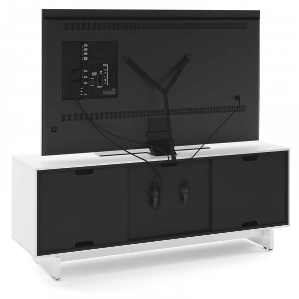 BDI Align 7477 Media Base, Satin White