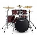 <span><span><span>Premier Revolution 20" 5pc Drum Kit Bundle, Red Sparkle</span></span></span>