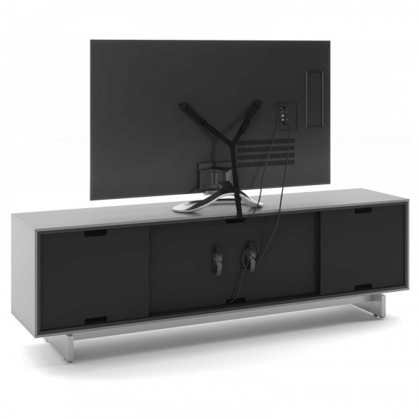 BDI Align 7479 Media Base, Fog Grey
