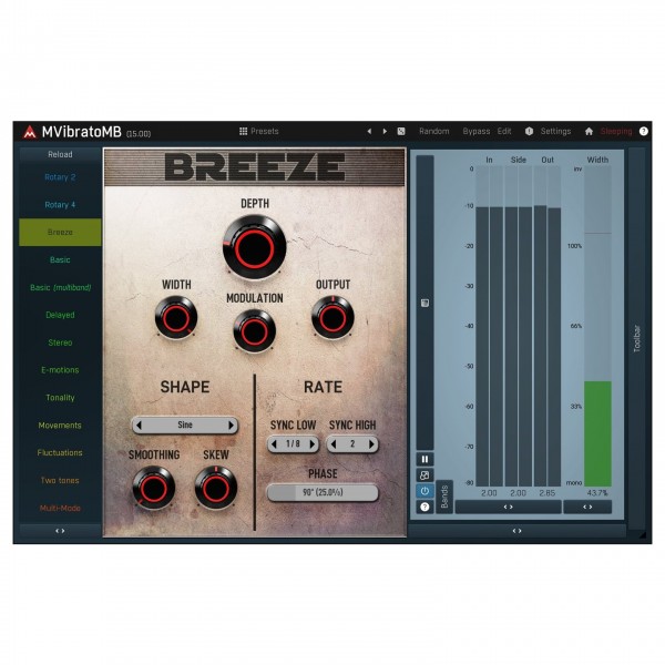 Melda MVibratoMB - Breeze