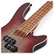 Chicago Select Bass Guitar by Gear4music, Reverse Red Burst