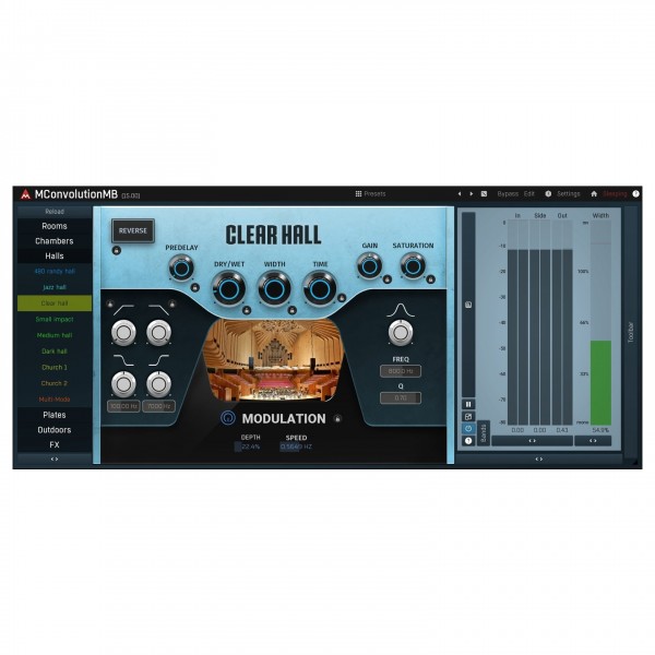 Melda MConvolutionMB - Clear Hall
