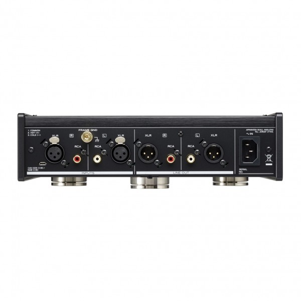 TEAC PE-505 Phono Preamplifier, balanced and unbalanced connections