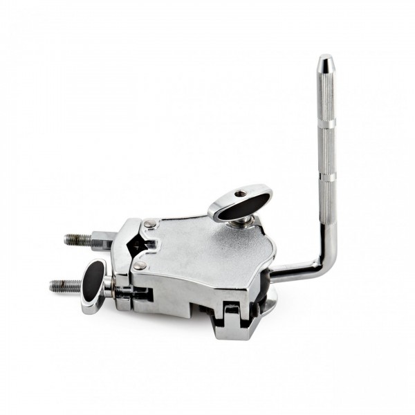 SJC Drums Paramount Rack Tom 10" x 7" Tuxedo Silver, Chrome Hardware