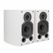 Denon RCD-M41 Silver Micro System w/ Wharfedale 9.1 Speakers, White