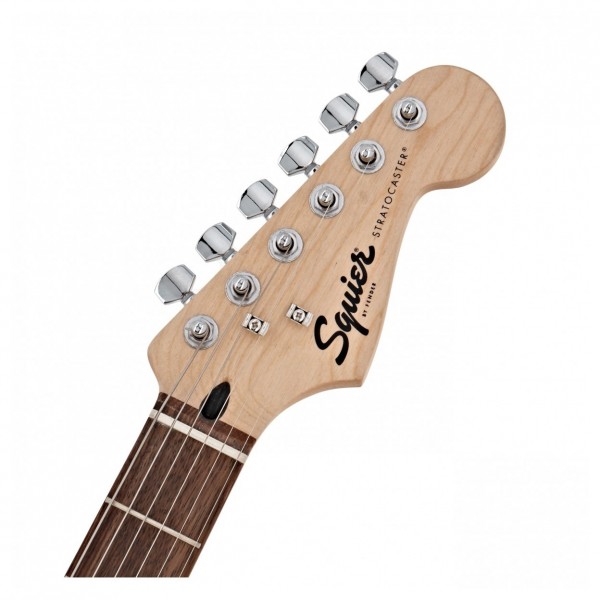 Squier Bullet Stratocaster, Arctic White & SubZero V15G Amp Bundle