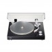 TEAC TN-5BB Belt Drive Turntable with XLR-outputs Front View with Dust Cover