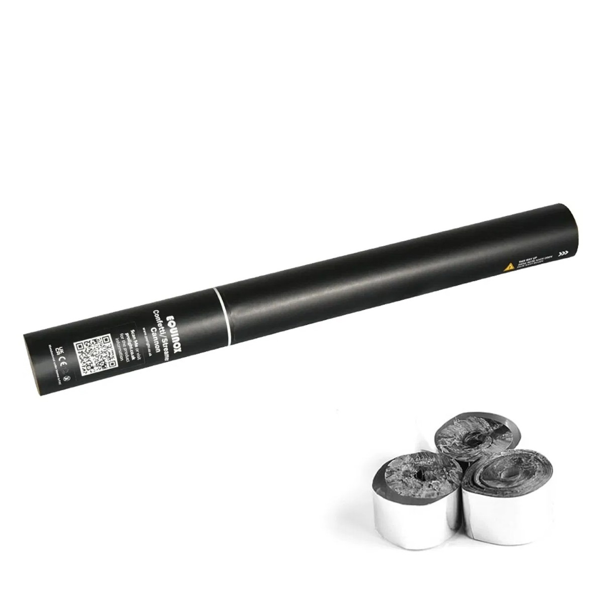 Click to view product details and reviews for 50cm Handheld Streamer Cannon Metallic Silver.
