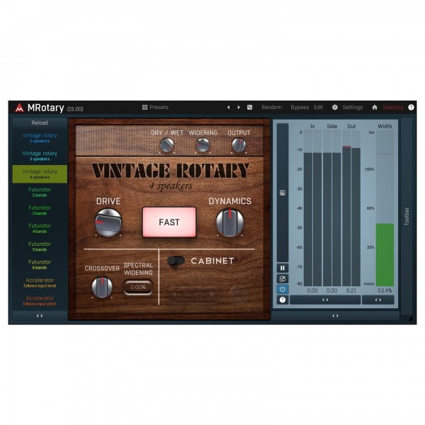 Melda MRotary - 4 Cab Vintage 