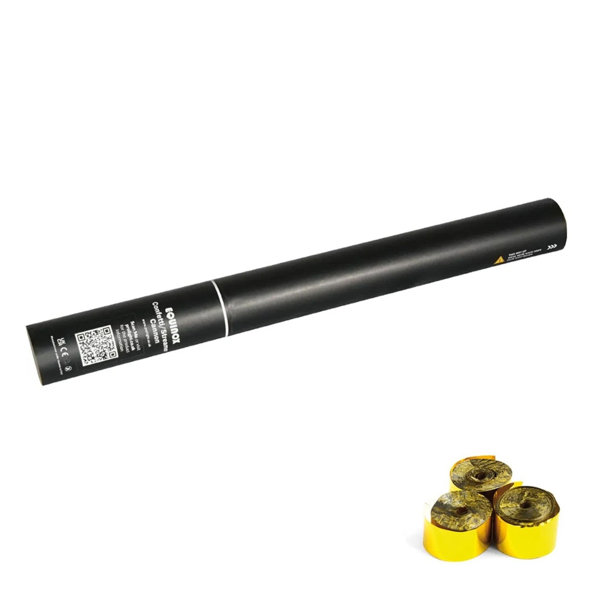 Click to view product details and reviews for 50cm Handheld Streamer Cannon Metallic Gold.